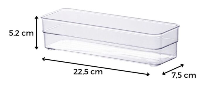 Organizador Diamond 22x7,5x5,2cm - Imagem 1