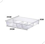 Organizador Diamond Com Divisória 31x31x5cm
