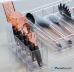 Organizador Elegance Com 5 Divisórias 30x9x11cm - Imagem 3