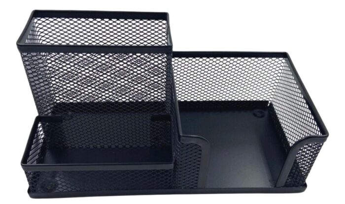 Organizador de Mesa Aramado Porta Canetas Lápis Clips - Imagem 2