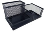Organizador de Mesa Aramado Porta Canetas Lápis Clips