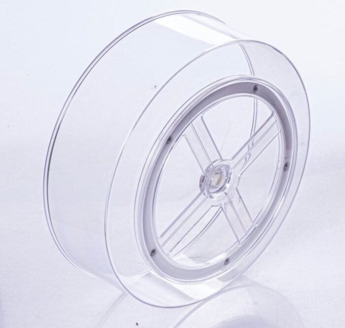 Organizador De Cosméticos Redondo Giratório 23x9cm - Imagem 2