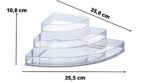 Organizador Diamond De Canto Triplo