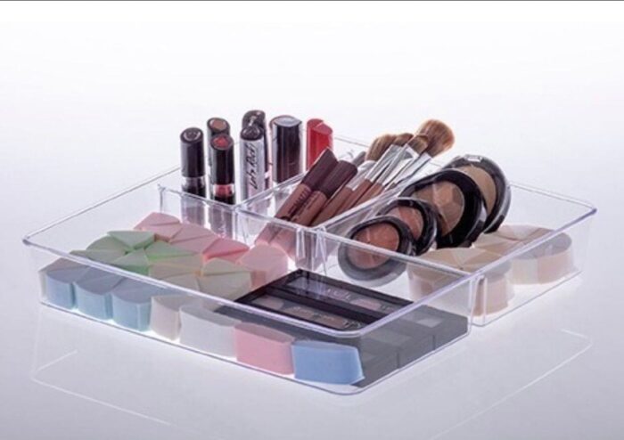 Organizador Diamond Com Divisória 31x31x5cm - Imagem 4
