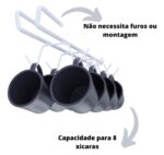 Organizador Porta Xícaras Branco - Imagem 5