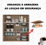 Organizador Porta Xícaras Preto - Imagem 2