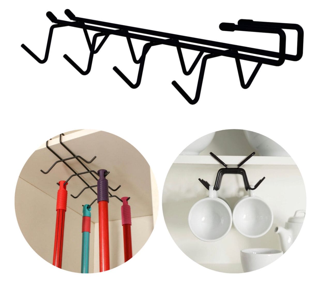 WhatsApp Image 2023-09-27 at 11.41.29 (1) Organizador Porta Xícaras Preto - Imagem 1