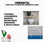 Organizador Aramado Pequeno Para Armário Branco - Imagem 6