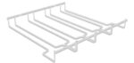 Suporte Fixo Para Taças Elegance Branco - Imagem 2