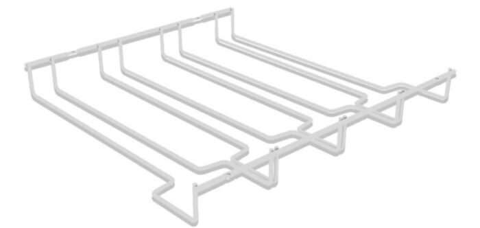 Suporte Fixo Para Taças Elegance Branco - Imagem 2