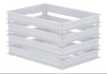 Caixote Alto Branco 34x24x19cm