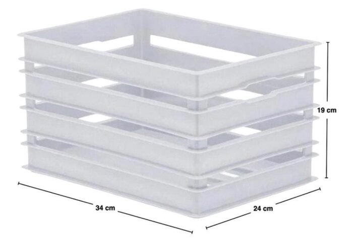 Caixote Alto 49x34x25cm - Imagem 2