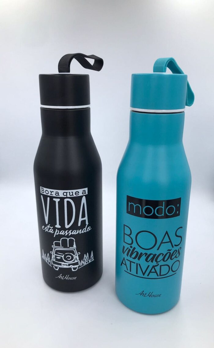 Garrafa Isotérmica 420ml Quente Frio - Imagem 1