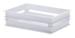 Caixote Baixo Branco 19x14x5,5cm