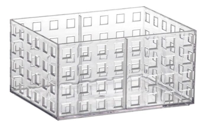 Organizador Empilhável 16x11,5x8cm Quadrata - Imagem 1