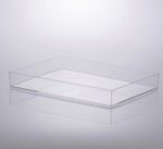 Bandeja De Acrílico Cristal 34,5x25x4,7cm