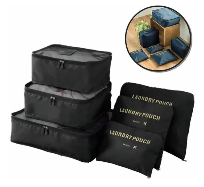 Kit De Organizadores Para Mala 6 peças - Imagem 1