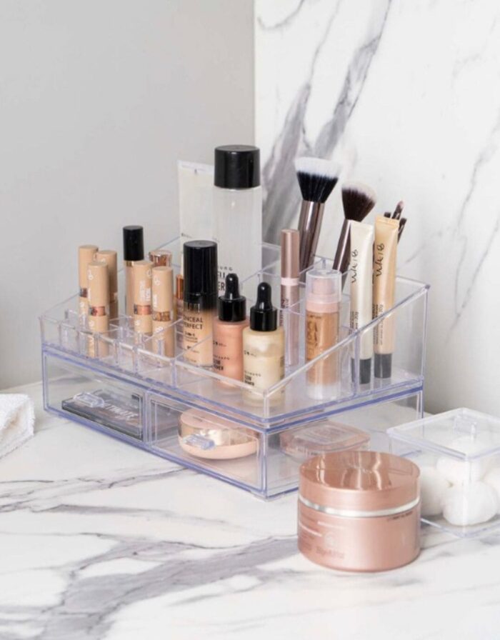 Organizador De Cosméticos Elegance 22x12,5x8cm - Imagem 3
