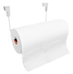 Suporte Papel Toalha Para Porta Branco - Imagem 2