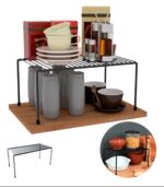 Organizador Aramado Médio Para Armário Preto - Imagem 4