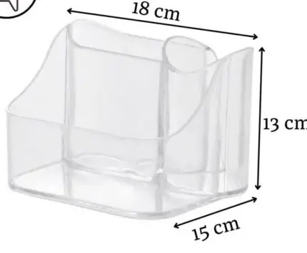 Organizador Elegance Para Secador de Cabelo 18x15x13cm