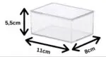 Caixa Organizadora Elegance Com Tampa 11x8x5,5cm