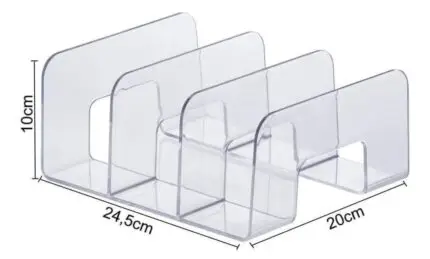 Organizador Elegance Com 3 Divisões 24,5x20x10cm