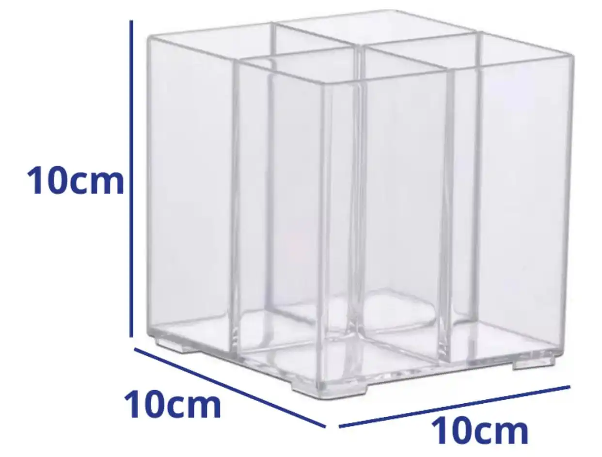 Organizador Com Divisórias 10x10x10cm - Imagem 1