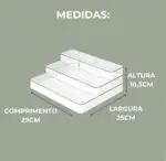 Organizador Multinível Clear 25x29x10,3cm - Imagem 2