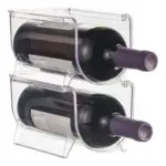 Suporte Organizador Para Garrafa De Vinho Empilhável - Imagem 3