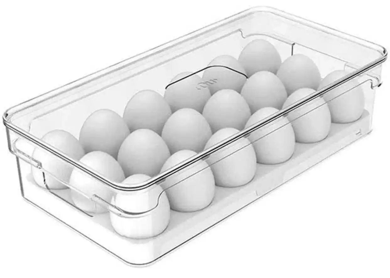 Organizador Clear Fresh Para 18 Ovos - Imagem 1