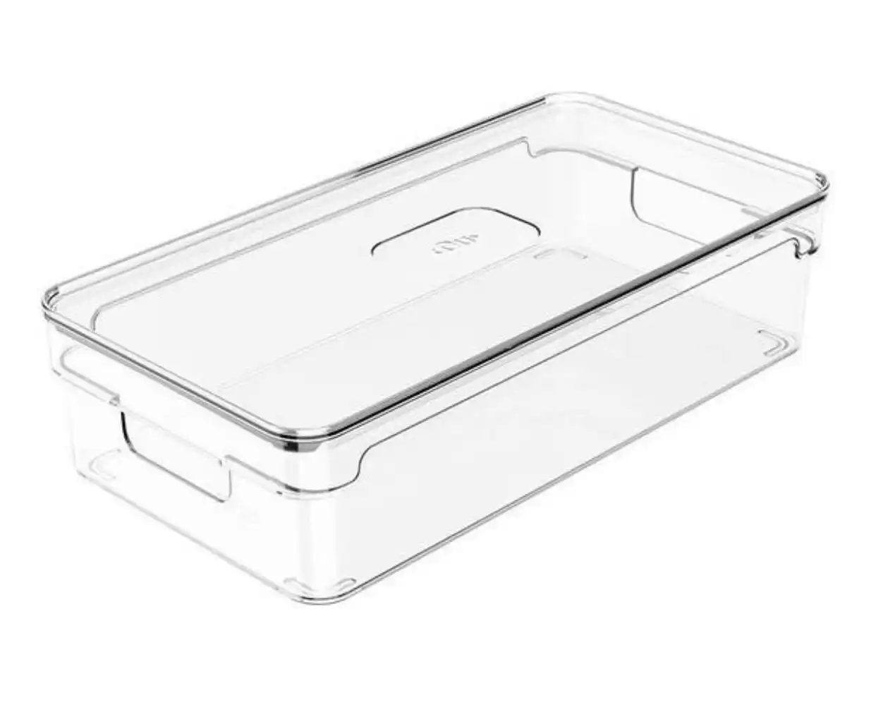 Organizador Clear Com Tampa 30x15x7cm - Imagem 1