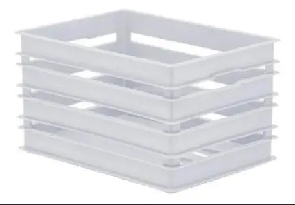Caixote Alto Branco 24x16x13cm