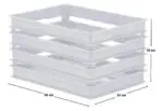 Caixote Alto 49x34x25cm - Imagem 2