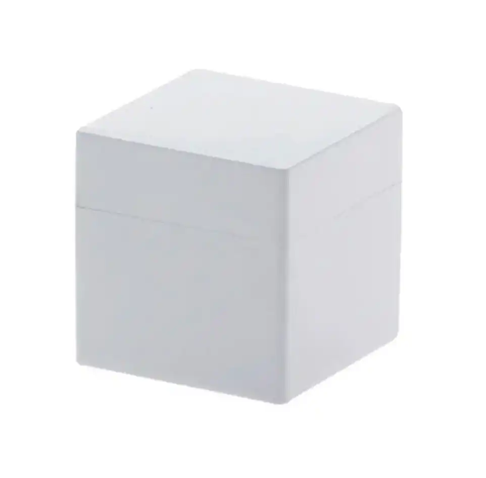 WhatsApp Image 2023-10-02 at 19.13.32 (1) (1) Organizador De Objetos Branco Com Tampa 7x7x7cm - Imagem 1