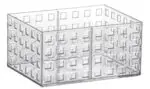 Organizador Empilhável 16x11,5x8cm Quadrata