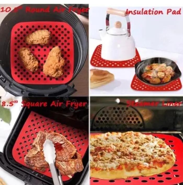 Tapete De Silicone Para Fritadeira Elétrica - Imagem 2