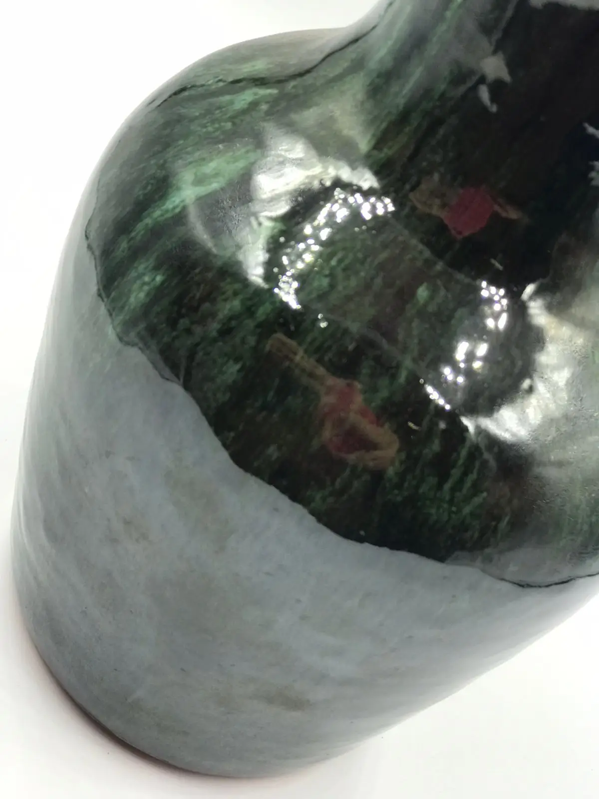 Vaso Boliche Esmaltado Verde - Imagem 3