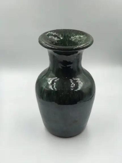 Vaso Boliche Esmaltado Verde