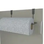 Suporte Papel Toalha Para Porta Preto