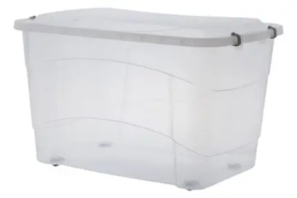 Pratic Box 150 Litros Com Rodas