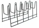 Organizador Aramado Para Tampas/Formas e Marinex Preto - Imagem 2